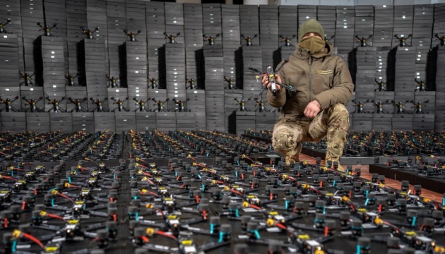 Від проєкту «Єдність» Силам оборони передали ще 5 000 FPV-дронів