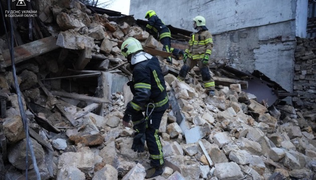 У центрі Одеси обвалився аварійний будинок