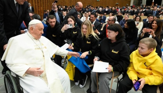 Папа Римський закликав молитися за народи України, Ізраїлю та Палестини