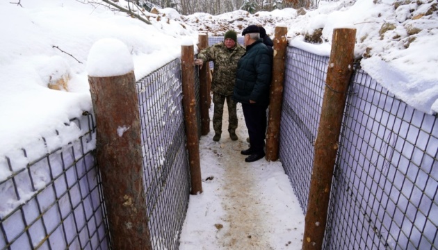 Sumy region intensifies construction of fortifications