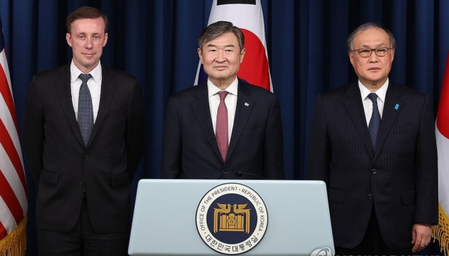 США, Південна Корея та Японія посилять взаємодію на тлі партнерства КНДР із Росією