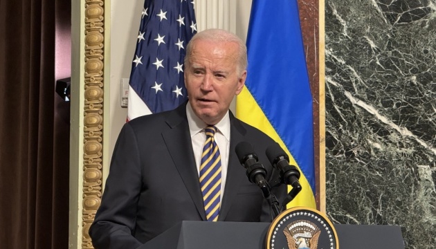 バイデン米大統領、ウクライナが将来ＮＡＴＯに加盟するのは間違いないと発言