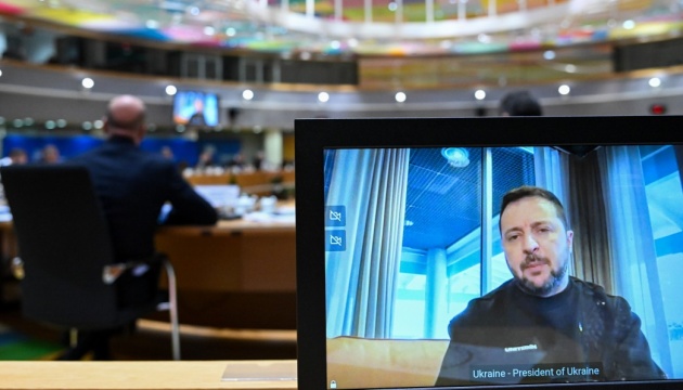 Zelensky to EU leaders: Today is day when determination will be either in Brussels or in Moscow