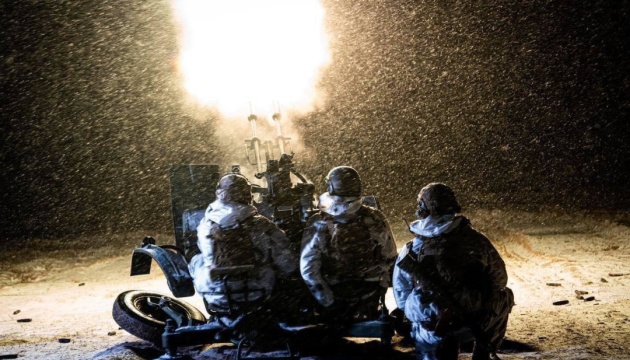 Ukraine downs guided missile, 14 kamikaze drones overnight Monday