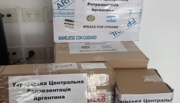 З Аргентини відправили нову партію гумдопомоги для України