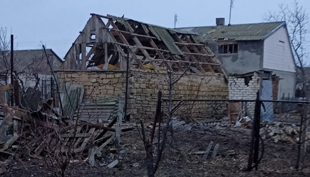 Влада показала наслідки ворожих обстрілів Бериславської громади