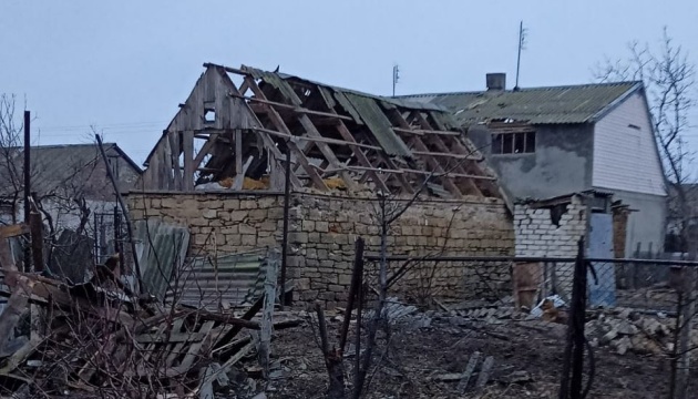 Woman killed as Russian troops shell village of Tiahynka in Kherson region