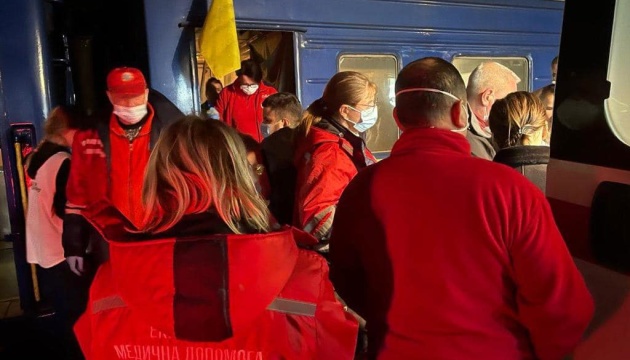 До Львова прибув останній медичний евакуаційний потяг «Лікарів без кордонів»