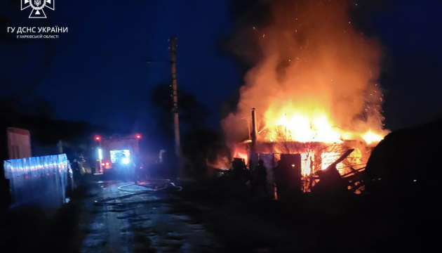 Росіяни обстріляли Куп’янськ із РСЗВ, виникла пожежа