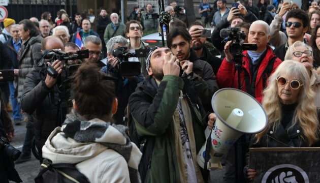 У Сербії студенти оголосили блокаду руху в столиці