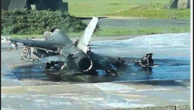 ウクライナ、オデーサで戦闘機Ｆ１６が破壊されたとするロシアの偽情報を否定