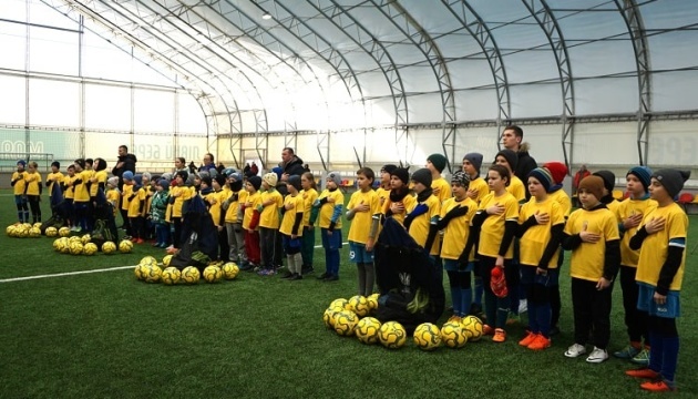 УАФ на Київщині протестувала юних футболістів за програмою ФІФА 