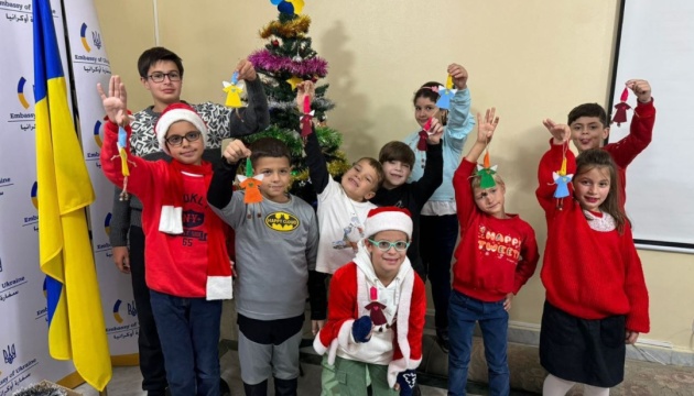 В Українській суботній школі в Каїрі відбулося різдвяно-новорічне святкування