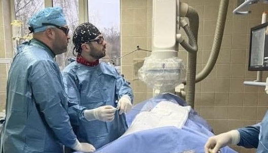 Вінницькі хірурги вперше провели стентування сонної артерії пацієнту з гострим інсультом