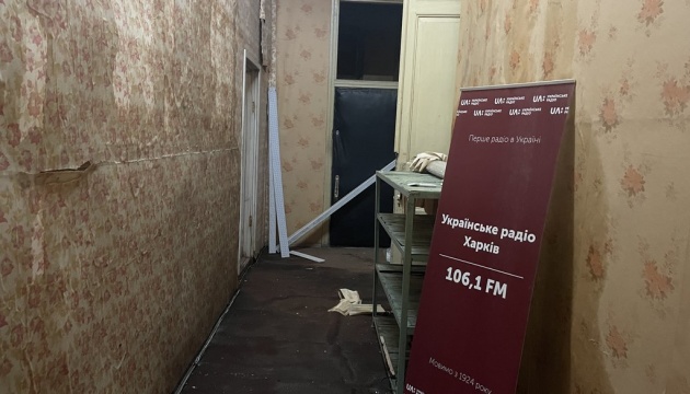 У Харкові внаслідок ракетної атаки пошкоджений Будинок радіо