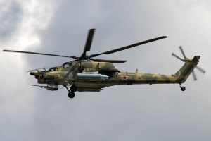 Ukraine's intelligence hits three helicopters in Russia - source