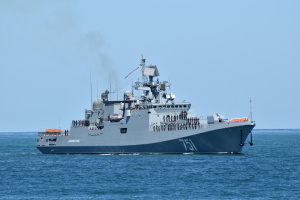 Fuerzas ucranianas vuelven a atacar al buque lanzamisiles ruso Admiral Essen