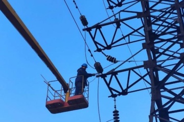 Russian strike leaves power line damaged in Chernihiv region, leading to partial blackout