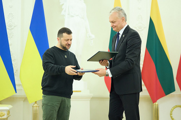 W Wilnie odbyły się negocjacje pomiędzy prezydentami Ukrainy i Litwy

