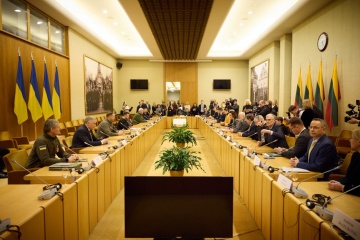 Die Ukraine schätzt Führung litauischen Seimas: Selenskyj trifft sich mit Abgeordneten