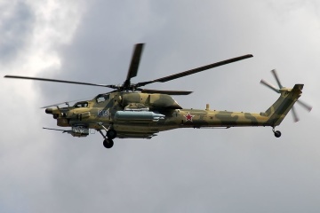 У Росії розбився гелікоптер Мі-28, екіпаж загинув