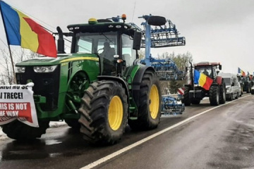 Manifestantes rumanos desbloquean el paso de camiones en la frontera con Ucrania