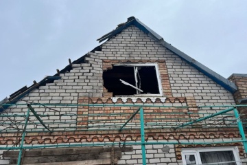 Russen beschießen Nikopol und Gemeinde Marhanez mit Kamikaze-Drohnen und Artillerie