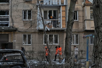 In Odessa beschädigen Trümmer einer Drohne Rohrleitung, 60 Häuser ohne Heizung