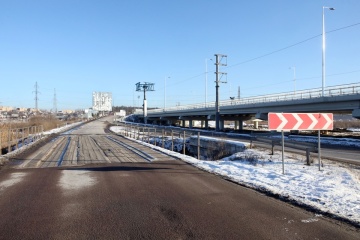 Restablecido parcialmente el tráfico sobre el puente de Gostomel en la región de Kyiv