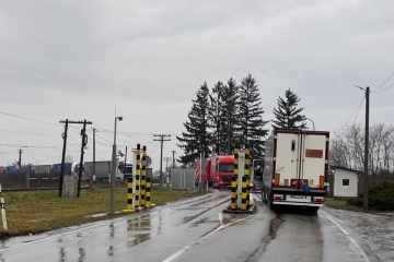 Frontera con Rumania: El paso de camiones completamente desbloqueado a través del puesto de control Porubne