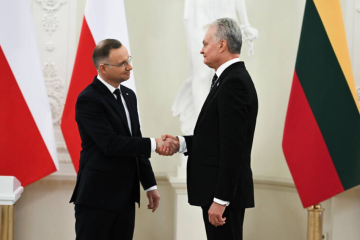 Vilnius: Polens Präsident Duda kündigt Gipfeltreffen des Lubliner Dreiecks an
