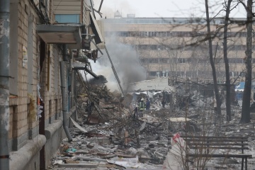 露軍ミサイル攻撃によるウクライナ東部ハルキウの死者５人に増加
