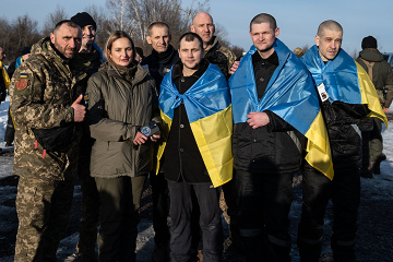 207 prisonniers de guerre ukrainiens sont libérés de la captivité russe 