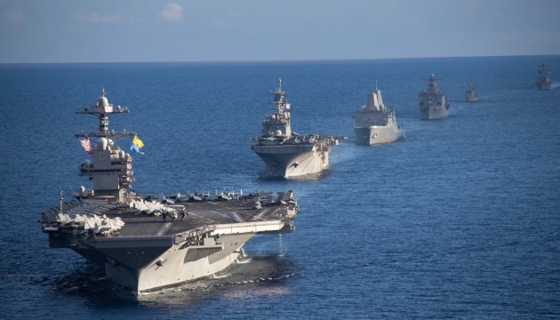 Штати виводять авіаносну групу USS Gerald Ford зі східного Середземномор’я