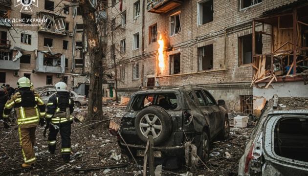 У Харкові після ударів РФ ліквідували три пожежі