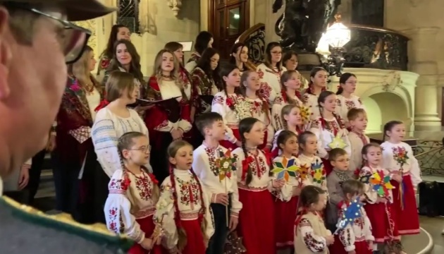 Українські колядки звучали на новорічному прийнятті бургомістра Гамбурга