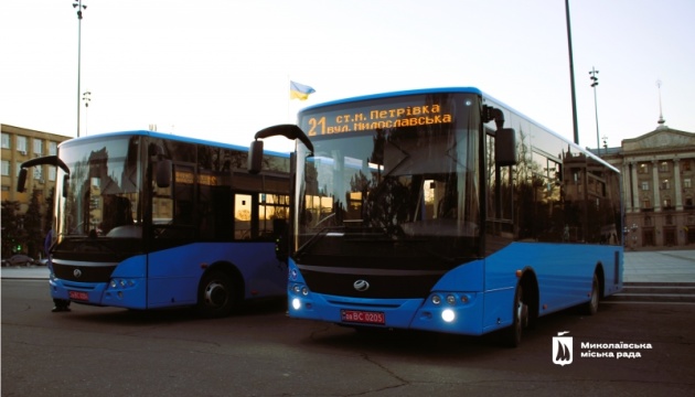 Миколаїв завдяки міжнародним партнерам поповнив автопарк комунального транспорту