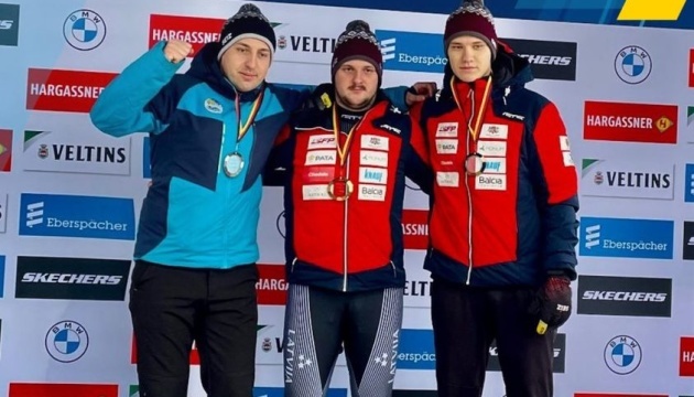 Андрій Мандзій здобув «срібло» Кубка націй із санного спорту