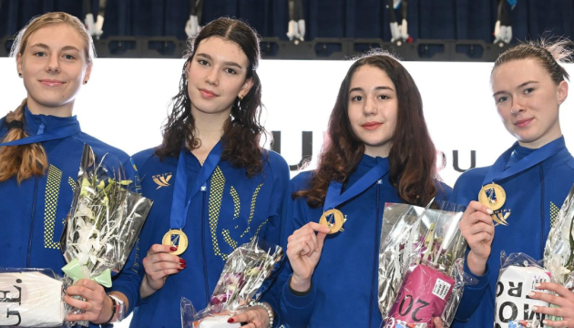 Українські фехтувальниці здобули «золото» юніорського КС в Італії