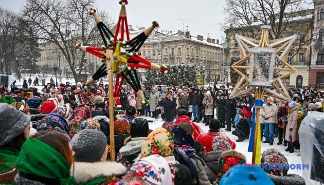 У центрі Львова відбувся фестиваль зимового фольклору