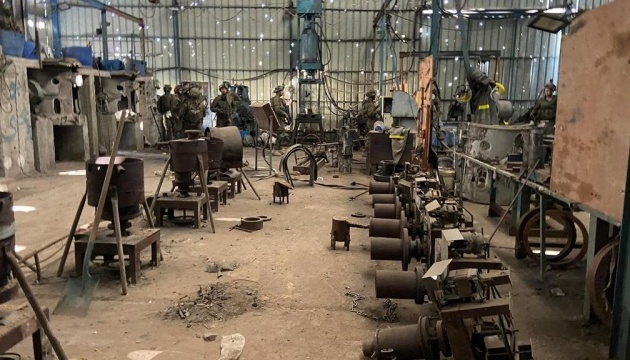 Ізраїльські війська виявили великий підпільний завод з виробництва зброї в Газі