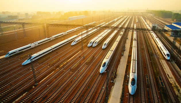 Мережа високошвидкісних залізниць Китаю зросла до 45 тисяч кілометрів