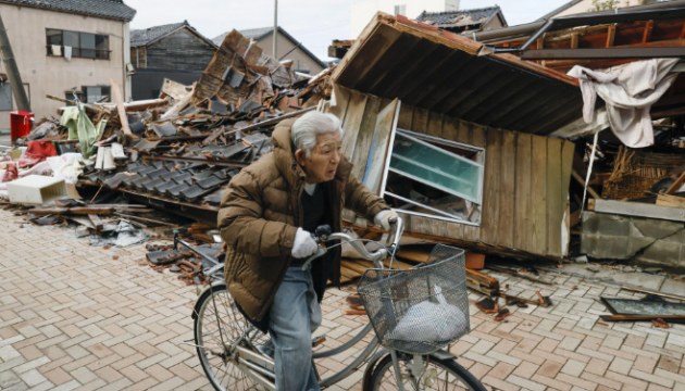 В Японії кількість загиблих внаслідок землетрусу зросла до 213