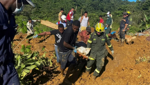 Кількість загиблих через зсув ґрунту в Колумбії зросла до 33