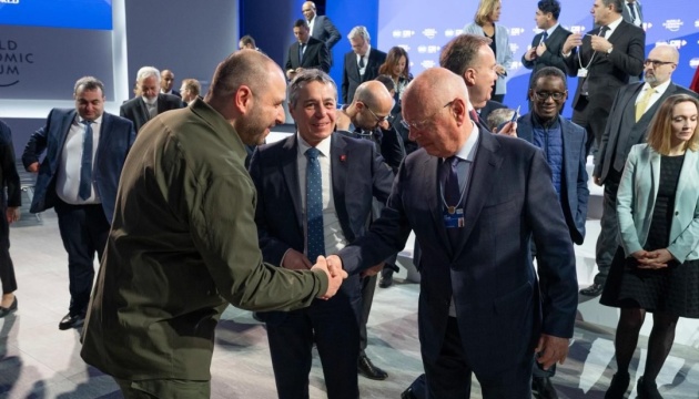 Davos: Umjerow schlägt vor, internationale Gruppe zum Abzug russischer Truppen aus der Ukraine zu bilden