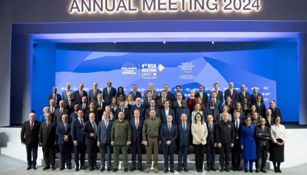 Reunión de Davos: Los asesores de seguridad y política exterior abordan cinco puntos de la Fórmula de la Paz de Ucrania