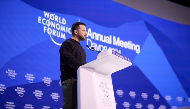 Zelensky in Davos: This year must be decisive
