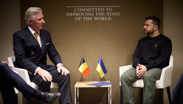 Zelensky meets with Belgium's King, PM