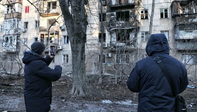 Heat supply restored to buildings damaged by falling drone debris in Odesa