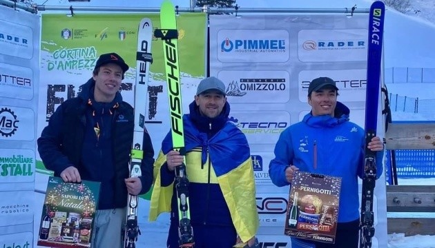 Український гірськолижник Ковбаснюк здобув «золото» та «бронзу» на змаганнях в Італії